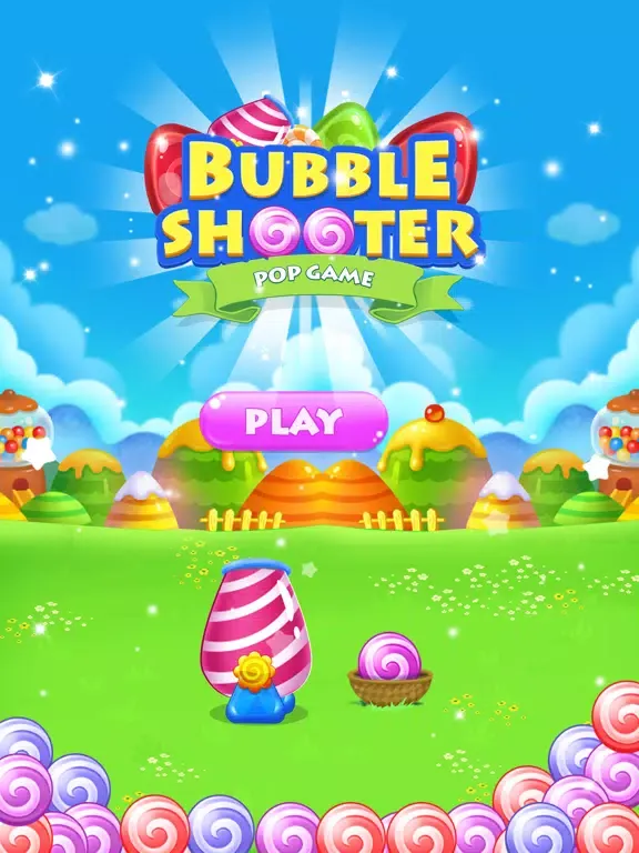 Bubble Shooter Pop Game puzzle iPad 应用截图