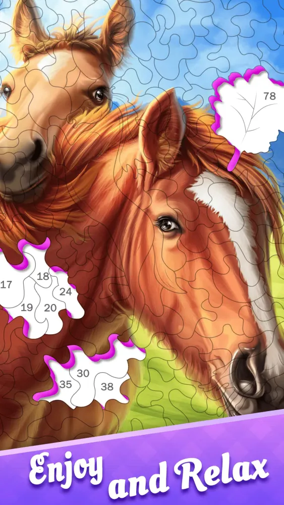 تصاویر Tap Color Jigsaw