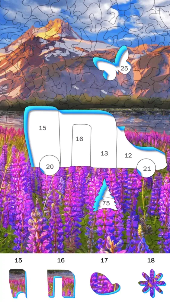 تصاویر Tap Color Jigsaw