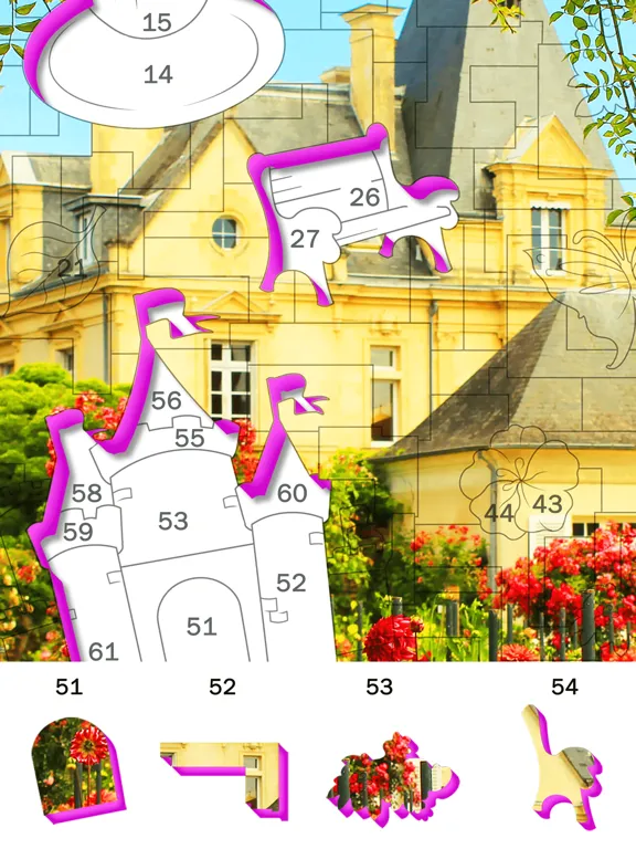 تصاویر Tap Color Jigsaw iPad 
