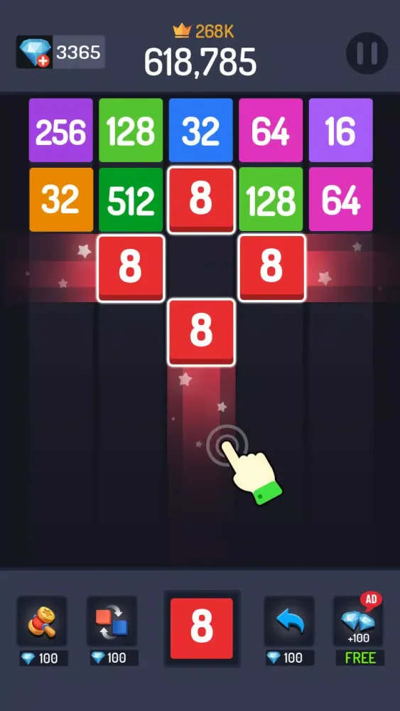 Numbers Game - 2048 Merge Screenshots