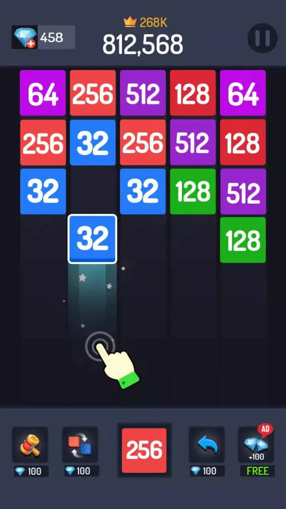 Numbers Game - 2048 Merge Screenshots