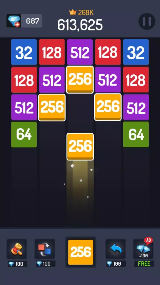 Numbers Game - 2048 Merge Screenshots