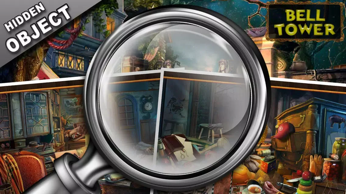 Mystery Hidden Object Games Bell Tower Find Clues سکرین شاٹس