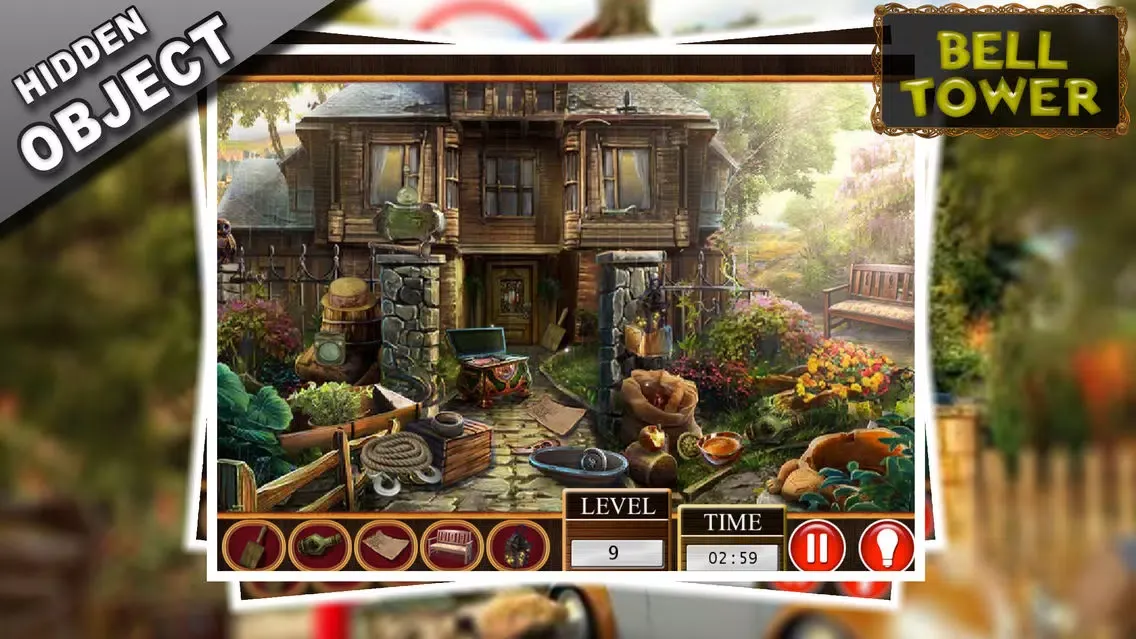 Mystery Hidden Object Games Bell Tower Find Clues سکرین شاٹس