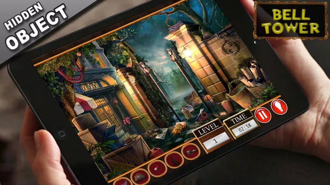 Mystery Hidden Object Games Bell Tower Find Clues سکرین شاٹس