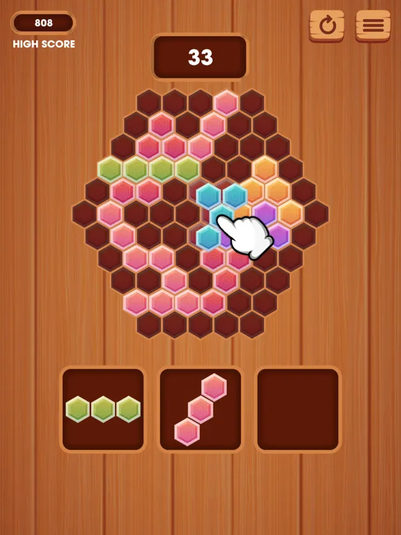 Tangkapan layar Block Puzzles 2024 Collection iPad 