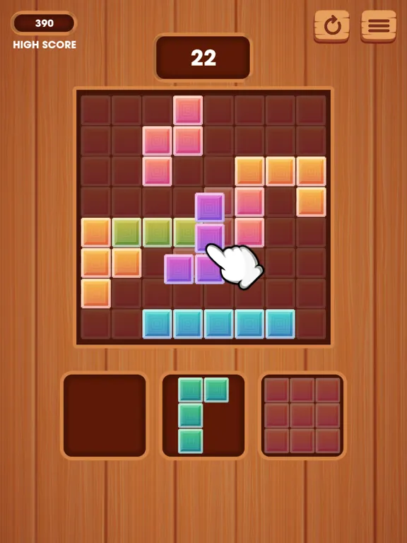 Tangkapan layar Block Puzzles 2024 Collection iPad 