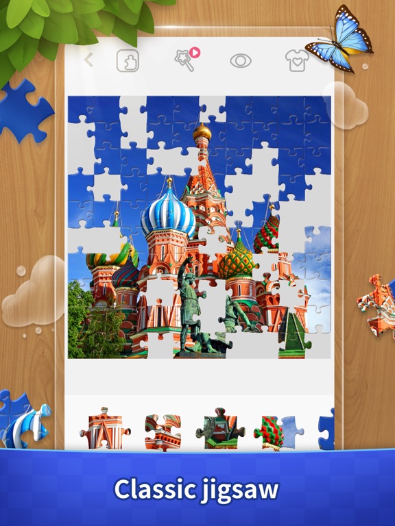 Jigsaw Puzzles:Puzzle Games HD iPad  Screenshots