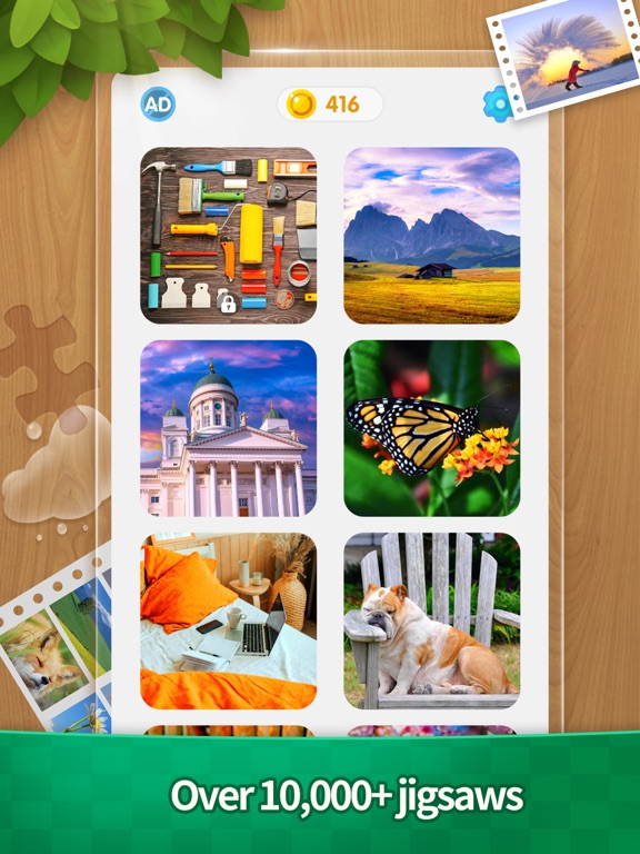 Jigsaw Puzzles:Puzzle Games HD iPad  Screenshots