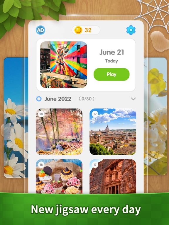 Jigsaw Puzzles:Puzzle Games HD iPad  Screenshots