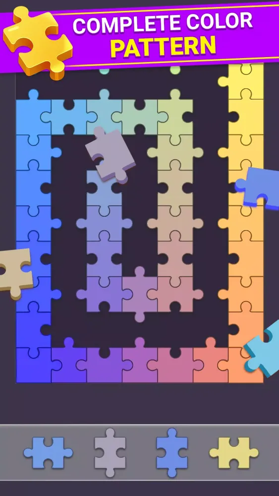Color Gradient Jigsaw Puzzle Screenshots