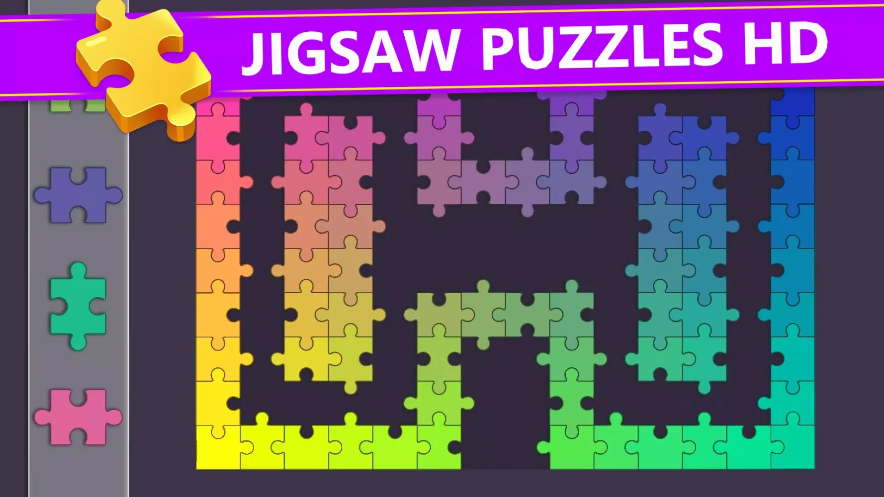 Color Gradient Jigsaw Puzzle Screenshots