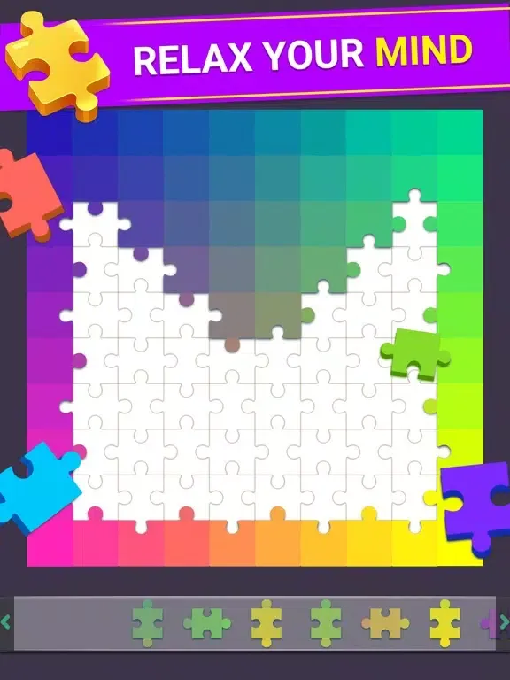 Capturas de pantalla de Color Jigsaw Puzzle Color Game iPad 