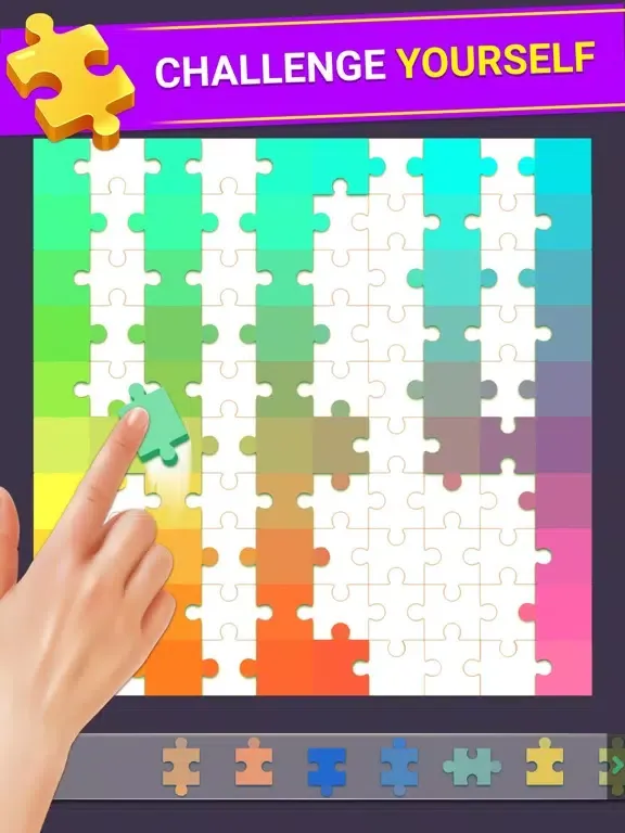 Capturas de pantalla de Color Jigsaw Puzzle Color Game iPad 