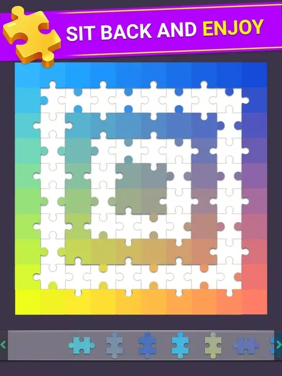 Capturas de pantalla de Color Jigsaw Puzzle Color Game iPad 