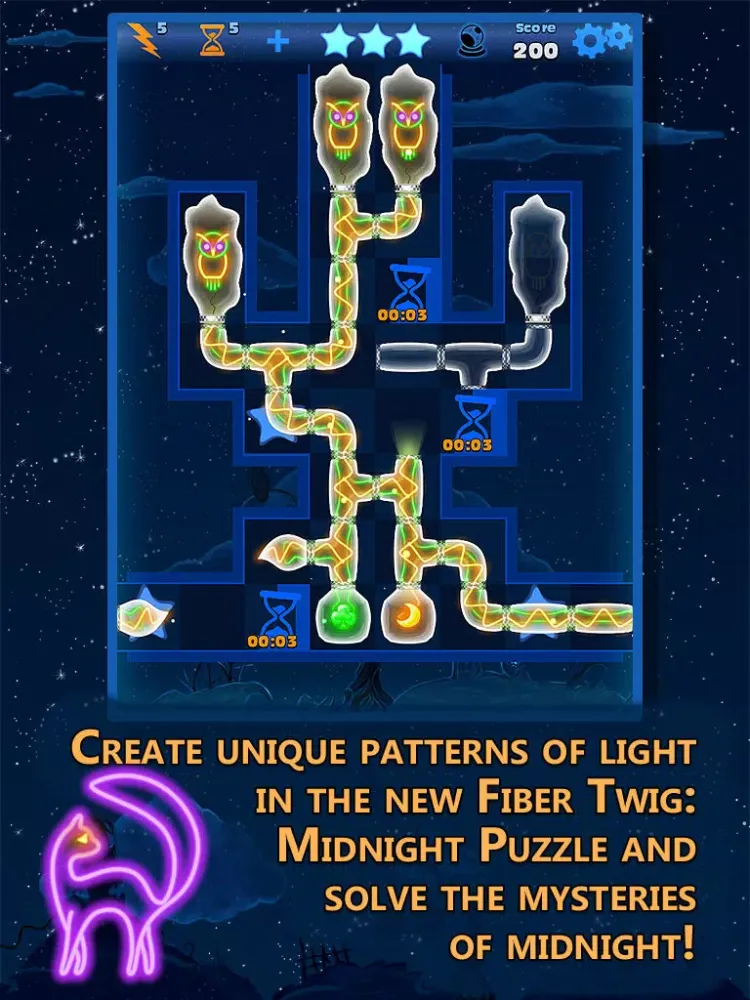 Fiber Twig: Midnight Puzzle iPad  スクリーンショット