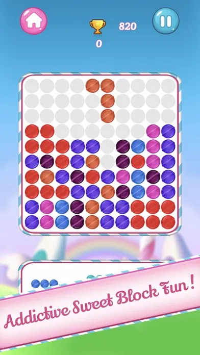 Tangkapan layar Jawbreaker: Sweet Block Puzzle