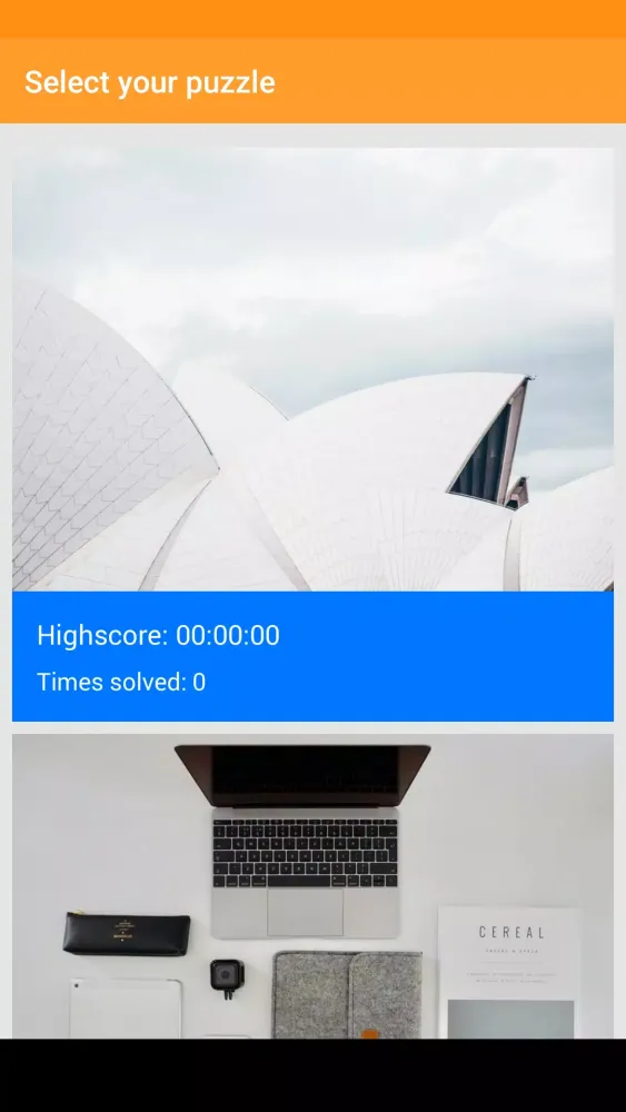 Minimal Jigsaw Puzzle স্ক্রিনশট