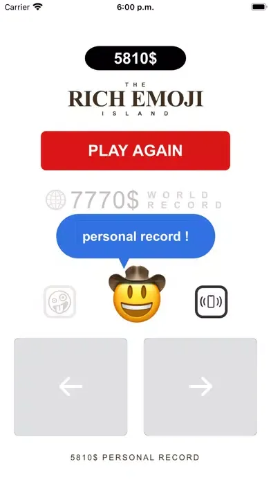 Ảnh chụp màn hình của The Rich Emoji Island