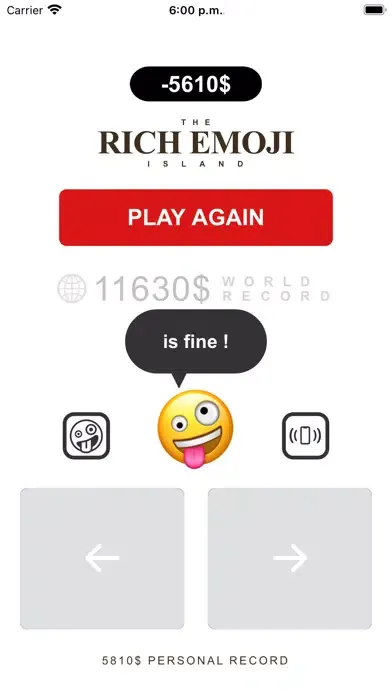 Ảnh chụp màn hình của The Rich Emoji Island