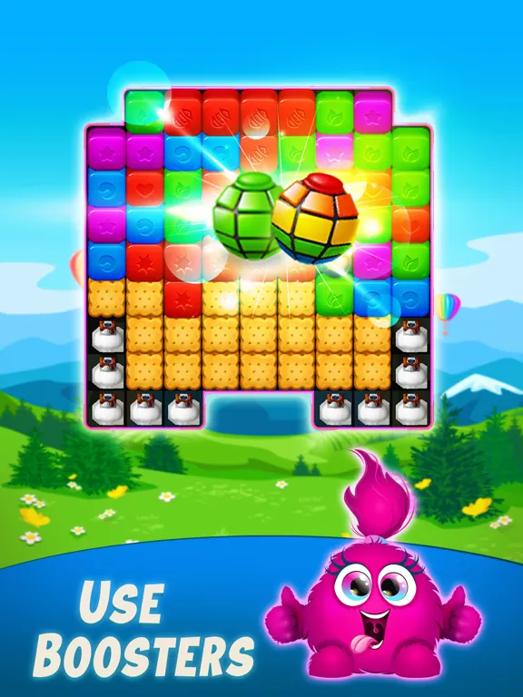 Screenshot di Jelly Blast - Match Puzzles iPad 
