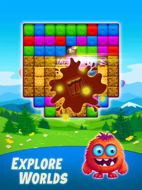 Screenshot di Jelly Blast - Match Puzzles iPad 