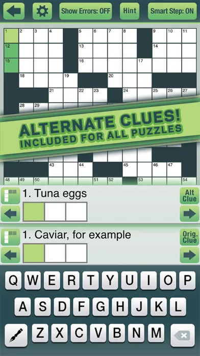 Penny Dell Jumbo Crosswords 2 – Crossword Puzzles for Everyone! Screenshots