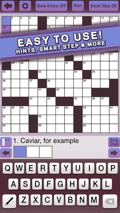 Penny Dell Jumbo Crosswords 3 – More Crosswords for Everyone! سکرین شاٹس