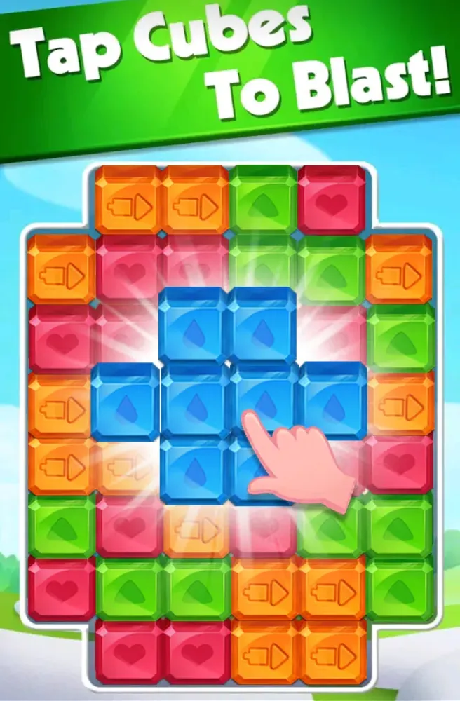 Jewel Blast - Tap Cube Crush Screenshots