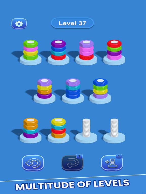 Sort Nuts & Bolts Master Game iPad 應用截圖