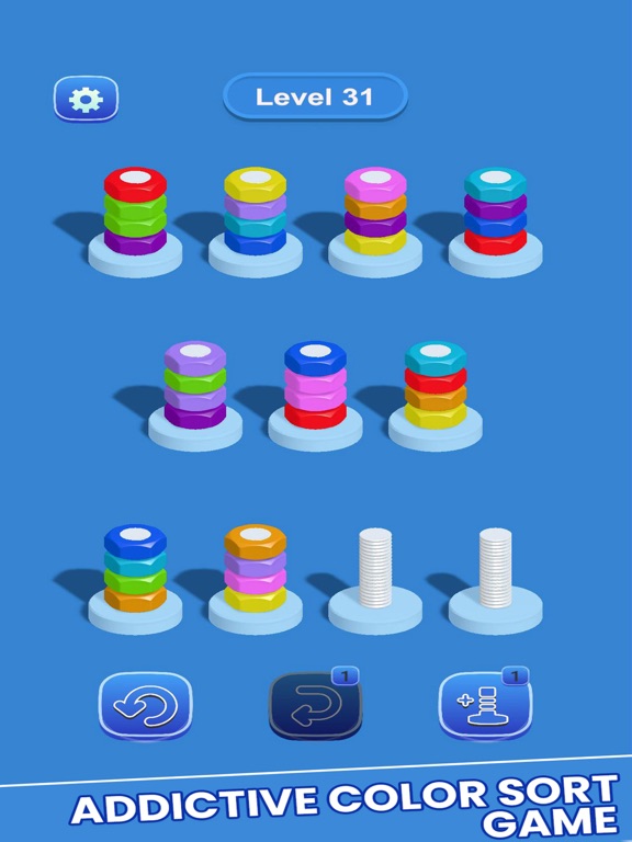 Sort Nuts & Bolts Master Game iPad 應用截圖