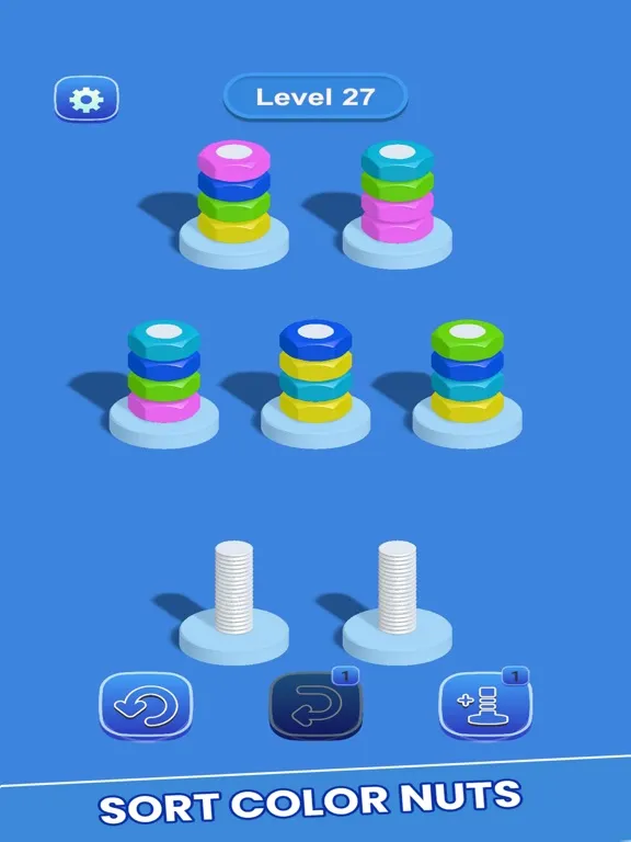صور Sort Nuts & Bolts Master Game iPad 