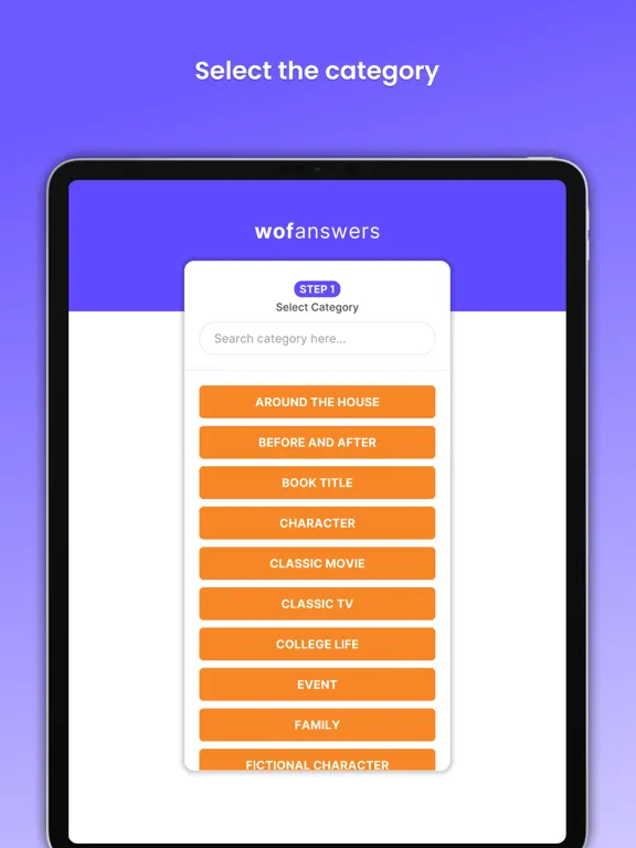 Captures d'écran de Solver for Wheel of Fortune iPad 