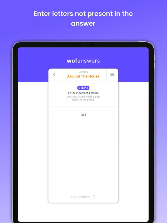 Captures d'écran de Solver for Wheel of Fortune iPad 