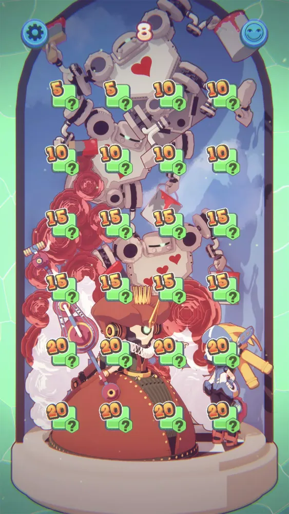 Tangkapan layar NemoAlice - nonogram puzzle