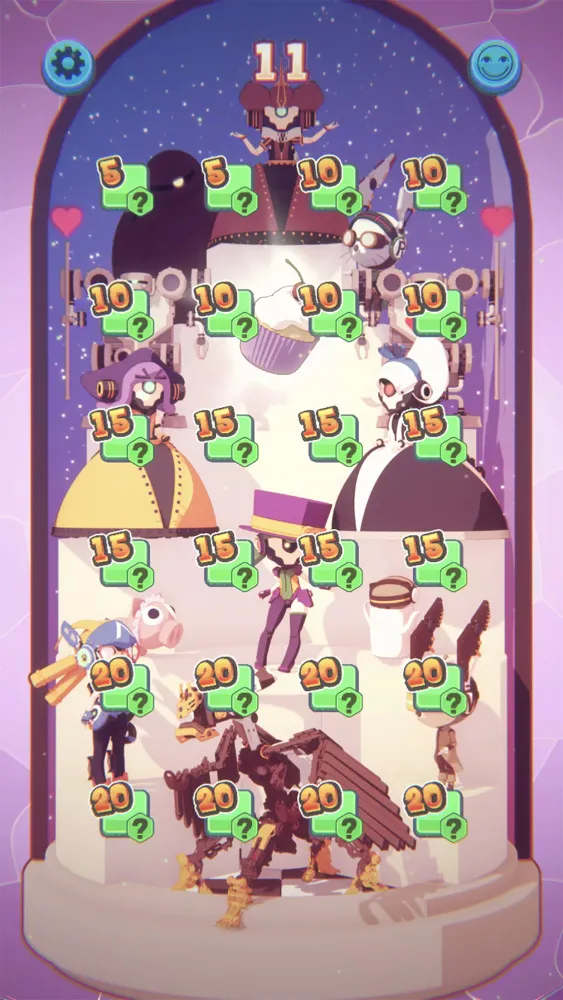 Tangkapan layar NemoAlice - nonogram puzzle