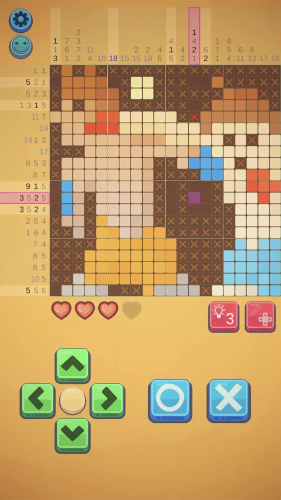 Tangkapan layar NemoAlice - nonogram puzzle