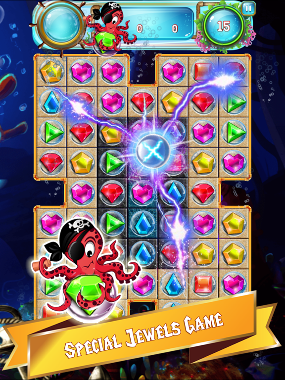 Скриншоты Jewel Oceans - The Ultimate Classic Free Games iPad 