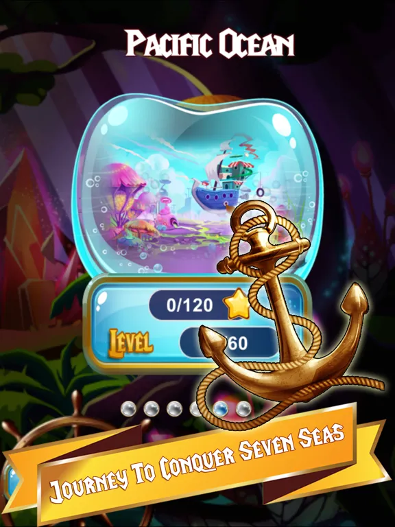 Jewel Oceans - The Ultimate Classic Free Games iPad  스크린샷