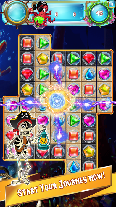 Скриншоты Jewel Oceans - The Ultimate Classic Free Games