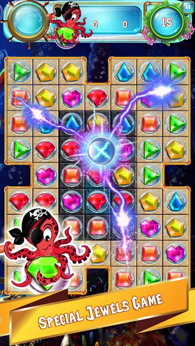 Jewel Oceans - The Ultimate Classic Free Games 스크린샷