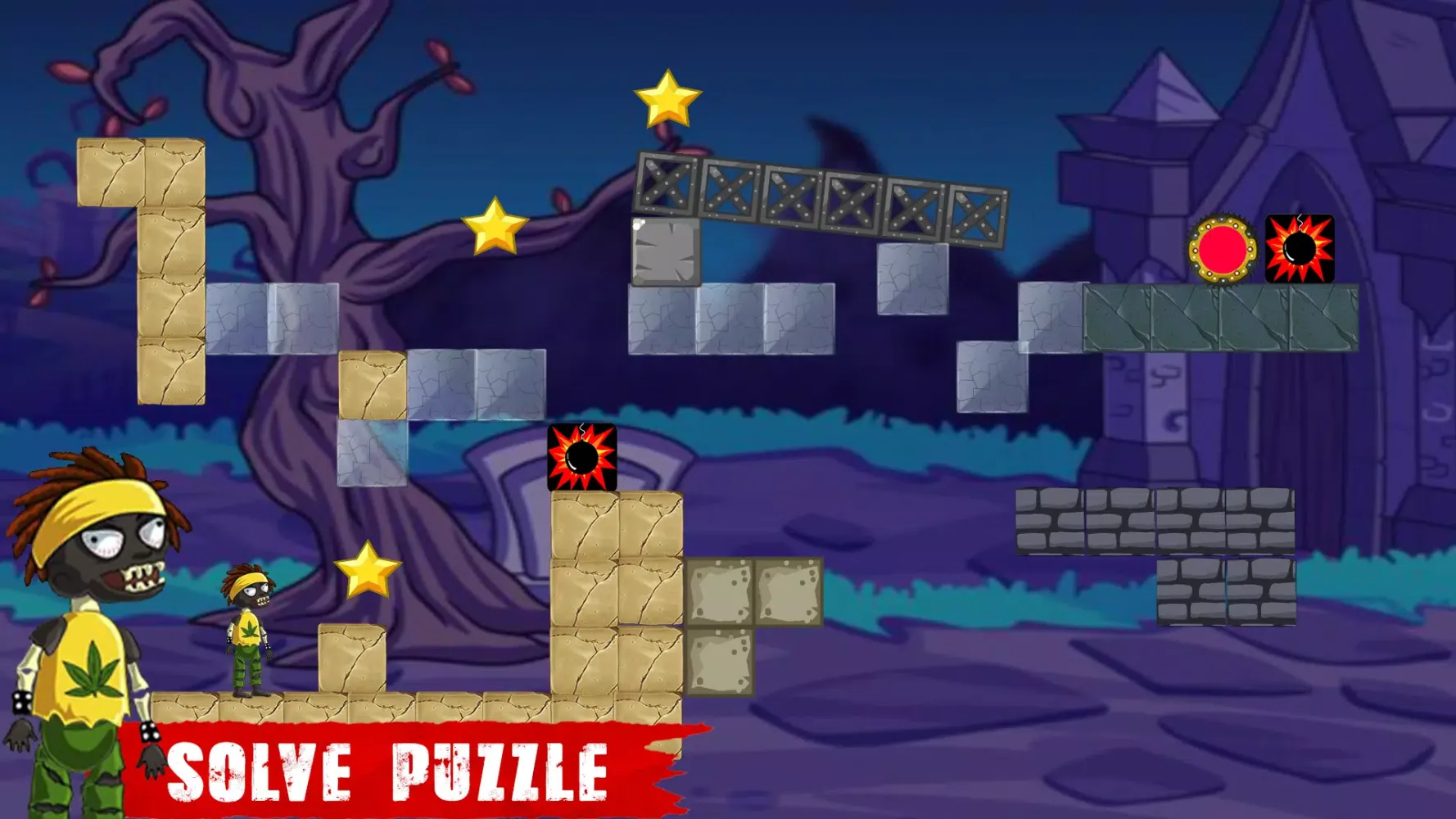 Puzzle VS Zombie Ekran Görüntüleri