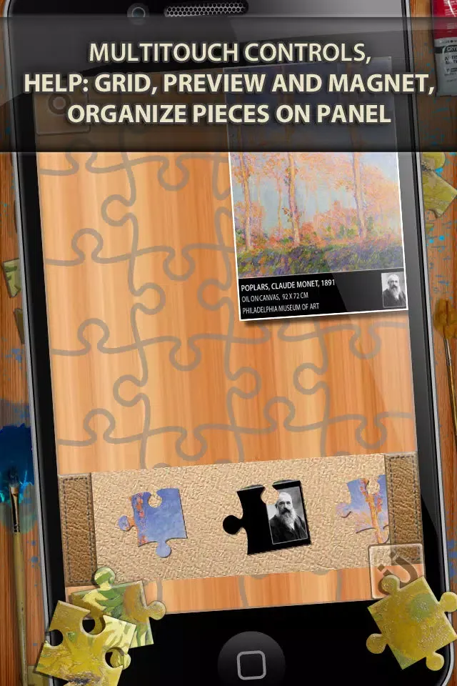 ART Jigsaw Puzzles - Renaissance, Baroque and Impressionism paintings we love and enjoy Screenshots