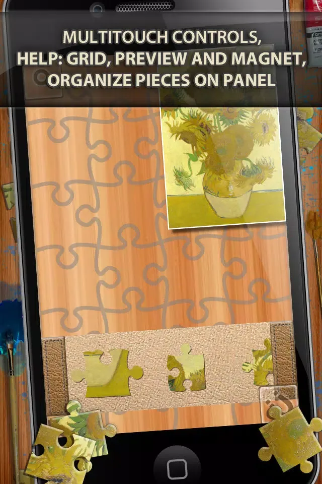 Vincent Van Gogh Jigsaw Puzzles - Play with Paintings. Prominent Masterpieces to recognize and put together سکرین شاٹس