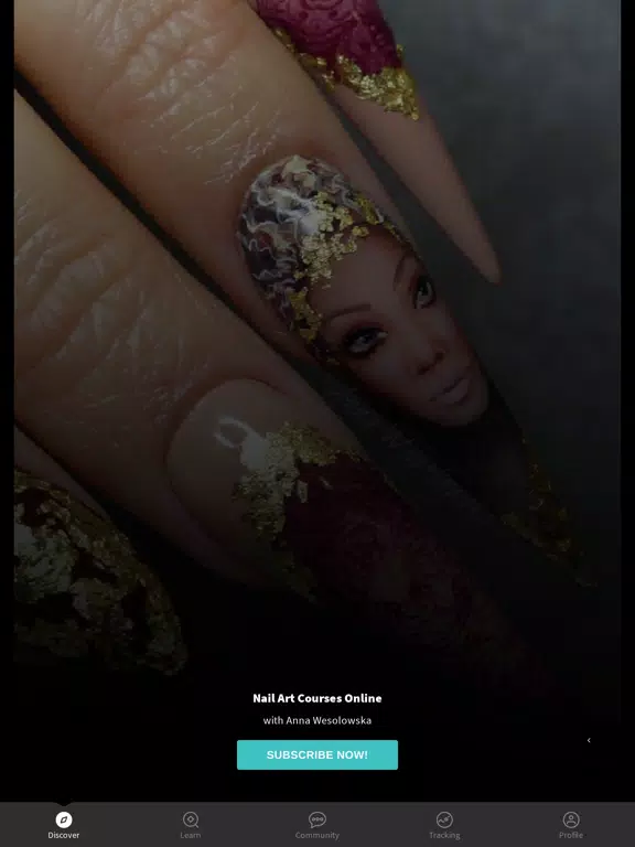 AW Nail Art Courses Online iPad 应用截图
