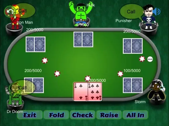 Скриншоты Texas Style Holdem Poker iPad 