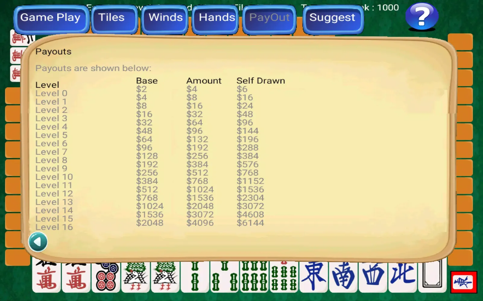 Capturas de pantalla de Hong Kong Style Mahjong