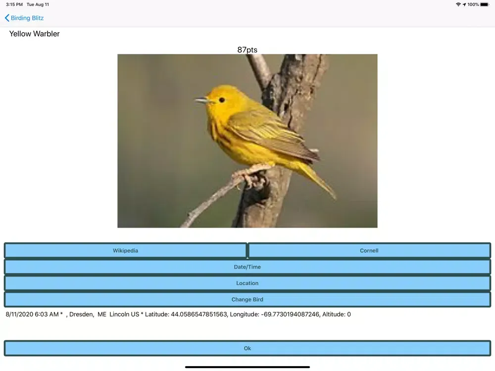 Скриншоты Birding Blitz iPad 