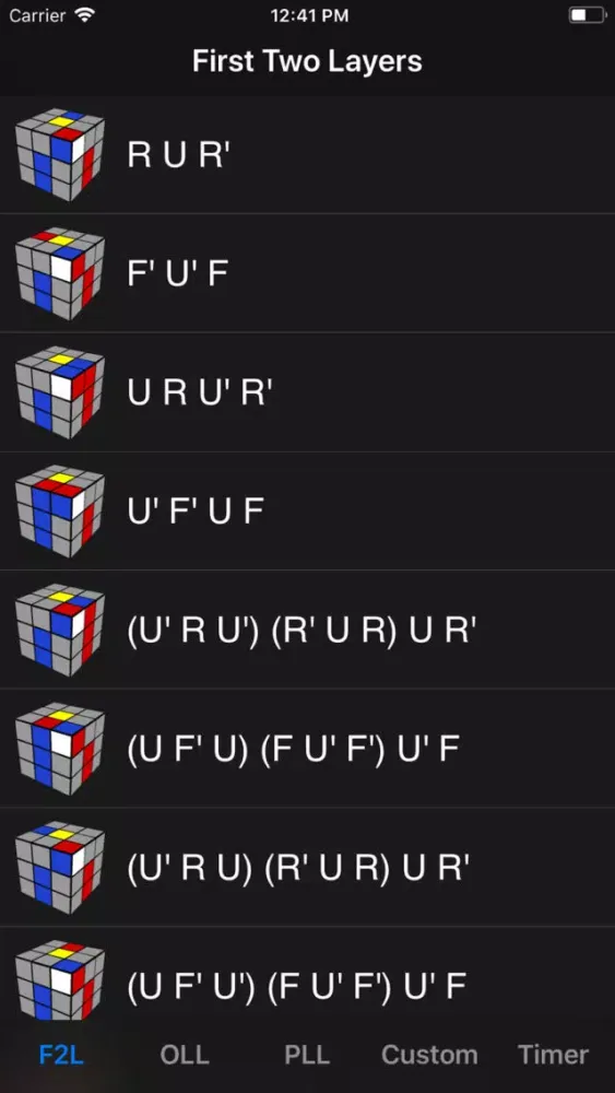 Cube Algorithms Pro Screenshots